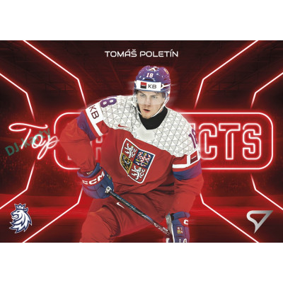 2026 Sportzoo Hokejové Česko #TP-31 Tomáš Poletín Top Prospects
