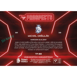2026 Sportzoo Hokejové Česko #TP-02 Michal Oršulák Top Prospects
