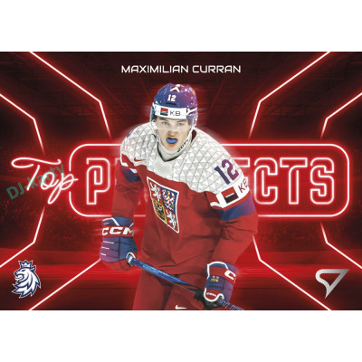 2026 Sportzoo Hokejové Česko #TP-17 Maximilian Curran Top Prospects