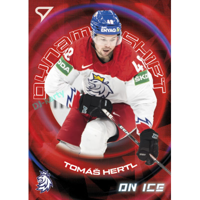 2026 Sportzoo Hokejové Česko #DS-09 Tomáš Hertl Dynamic Shift