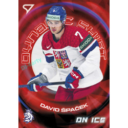 2026 Sportzoo Hokejové Česko #DS-07 David Špaček Dynamic Shift