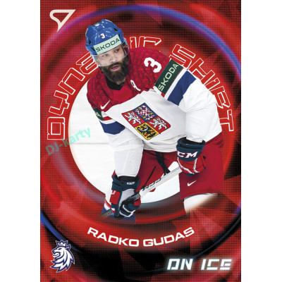 2026 Sportzoo Hokejové Česko #DS-03 Radko Gudas Dynamic Shift