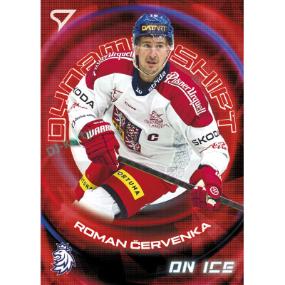 2026 Sportzoo Hokejové Česko #DS-08 Roman Červenka Dynamic Shift