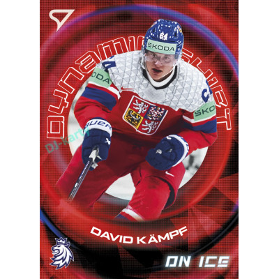 2026 Sportzoo Hokejové Česko #DS-10 David Kämpf Dynamic Shift