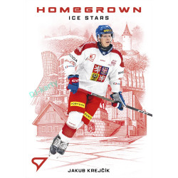 2026 Sportzoo Hokejové Česko #HS-08 Jakub Krejčík Homegrown Ice Stars