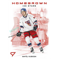 2026 Sportzoo Hokejové Česko #HS-22 Matěj Kubiesa Homegrown Ice Stars