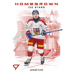 2026 Sportzoo Hokejové Česko #HS-16 Jakub Flek Homegrown Ice Stars