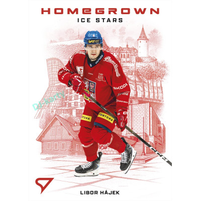 2026 Sportzoo Hokejové Česko #HS-06 Libor Hájek Homegrown Ice Stars