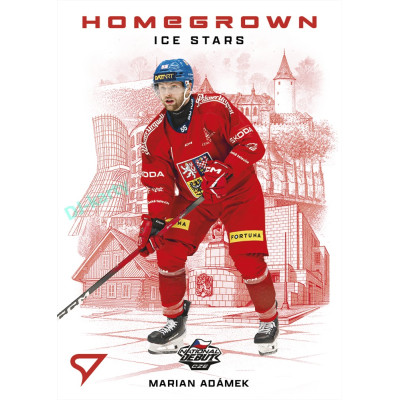 2026 Sportzoo Hokejové Česko #HS-03 Marian Adámek Homegrown Ice Stars