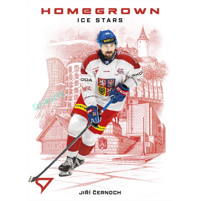 2026 Sportzoo Hokejové Česko #HS-15 Jiří Černoch Homegrown Ice Stars