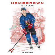 2026 Sportzoo Hokejové Česko #HS-07 Jan Košťálek Homegrown Ice Stars