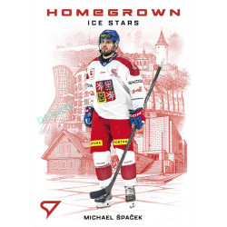 2026 Sportzoo Hokejové Česko #HS-27 Michael Špaček Homegrown Ice Stars