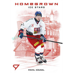 2026 Sportzoo Hokejové Česko #HS-20 Pavel Kousal Homegrown Ice Stars