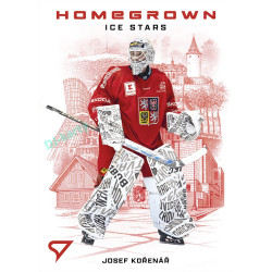 2026 Sportzoo Hokejové Česko #HS-01 Josef Kořenář Homegrown Ice Stars