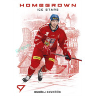 2026 Sportzoo Hokejové Česko #HS-21 Ondřej Kovařčík Homegrown Ice Stars