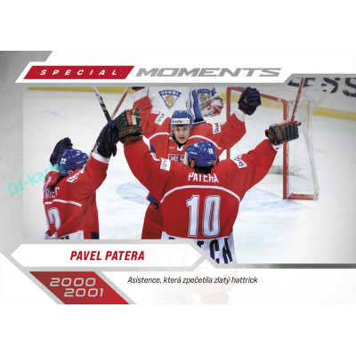 2026 Sportzoo Hokejové Česko #SM-25 Pavel Patera Special Moments