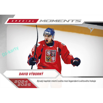 2026 Sportzoo Hokejové Česko #SM-26 David Výborný Special Moments