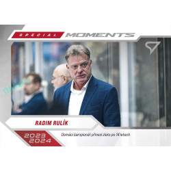2026 Sportzoo Hokejové Česko #SM-20 Radim Rulík Special Moments