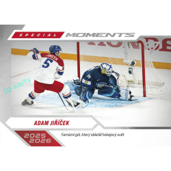 2026 Sportzoo Hokejové Česko #SM-23 Adam Jiříček Special Moments