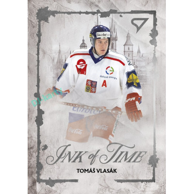 2026 Sportzoo Hokejové Česko #IT-9 Tomáš Vlasák Ink of Time