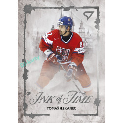 2026 Sportzoo Hokejové Česko #IT-7 Tomáš Plekanec Ink of Time