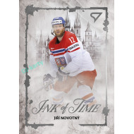 2026 Sportzoo Hokejové Česko #IT-6 Jiří Novotný Ink of Time