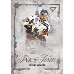 2026 Sportzoo Hokejové Česko #IT-5 David Moravec Ink of Time