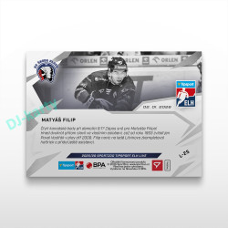 2025/26 Sportzoo ELH LIVE #L-25 Matyáš Filip  LIVE karta xx/xx