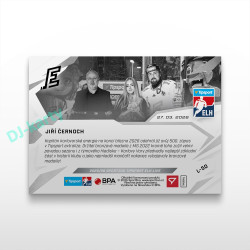 2025/26 Sportzoo ELH LIVE #L-50 Jiří Černoch  LIVE karta xx/xx