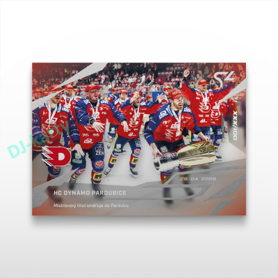 2025/26 Sportzoo ELH LIVE #L-52 HC Dynamo Pardubice  LIVE karta xx/xx