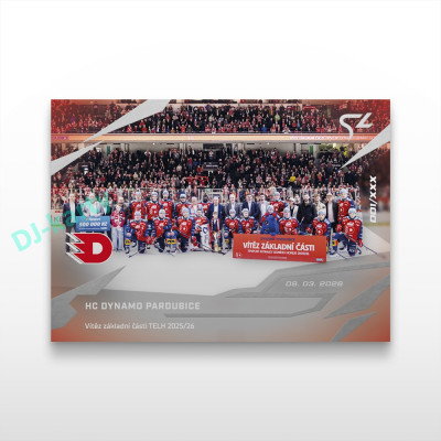 2025/26 Sportzoo ELH LIVE #L-47 HC Dynamo Pardubice  LIVE karta xx/xx