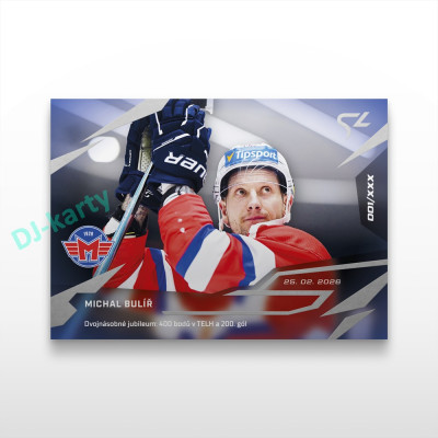 2025/26 Sportzoo ELH LIVE #L-37 Michal Bulíř  LIVE karta xx/xx