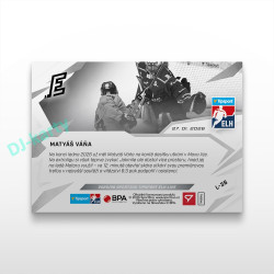 2025/26 Sportzoo ELH LIVE #L-36 Matyáš Váňa  LIVE karta xx/xx
