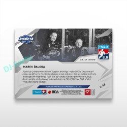 2025/26 Sportzoo ELH LIVE #L-33 Marek Ďaloga  LIVE karta xx/xx