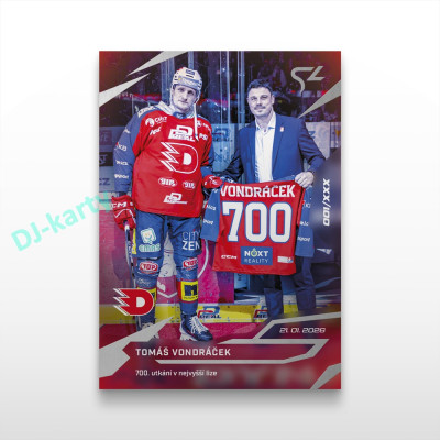 2025/26 Sportzoo ELH LIVE #L-32 Tomáš Vondráček  LIVE karta xx/xx