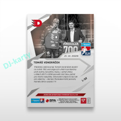 2025/26 Sportzoo ELH LIVE #L-32 Tomáš Vondráček  LIVE karta xx/xx