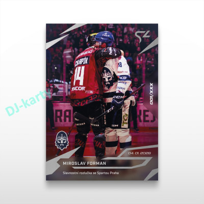 2025/26 Sportzoo ELH LIVE #L-29 Miroslav Forman  LIVE karta xx/xx