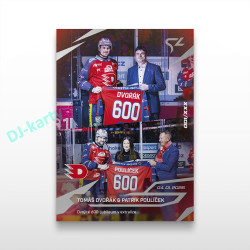 2025/26 Sportzoo ELH LIVE #L-27 Tomáš Dvořák & Patrik Poulíček  LIVE karta xx/xx
