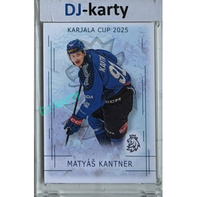 2025/26 Real Cards serie 1 #KC-09 Matyáš Kantner Karjala cup 2025/26