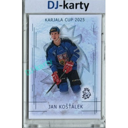 2025/26 Real Cards serie 1 #KC-12 Jak Košťálek Karjala cup 2025/26