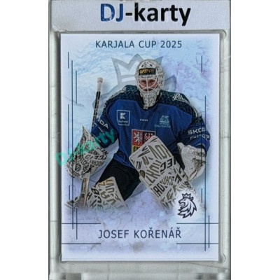 2025/26 Real Cards serie 1 #KC-11 Josef Kořenář Karjala cup 2025/26