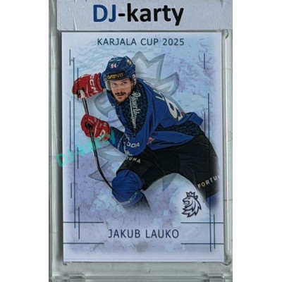 2025/26 Real Cards serie 1 #KC-18 Jakub Lauko Karjala cup 2025/26