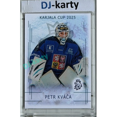 2025/26 Real Cards serie 1 #KC-17 Petr Kváča Karjala cup 2025/26