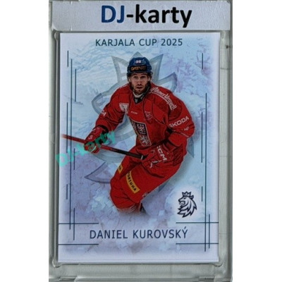 2025/26 Real Cards serie 1 #KC-16 Daniel Kurovský Karjala cup 2025/26