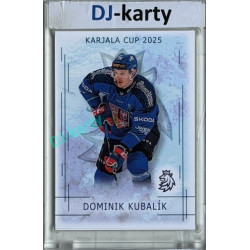 2025/26 Real Cards serie 1 #KC-14 Dominik Kubalík Karjala cup 2025/26