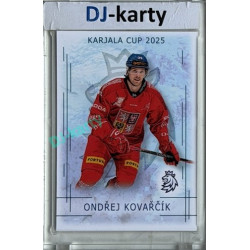 2025/26 Real Cards serie 1 #KC-13 Ondřej Kovařčík Karjala cup 2025/26