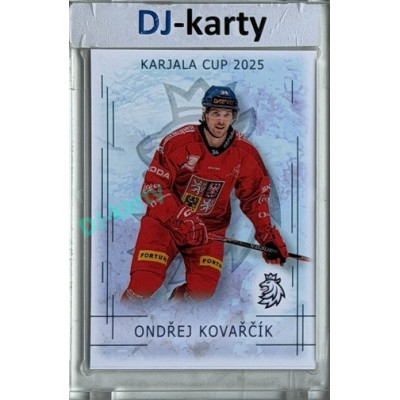2025/26 Real Cards serie 1 #KC-13 Ondřej Kovařčík Karjala cup 2025/26