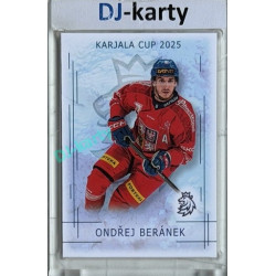 2025/26 Real Cards serie 1 #KC-02 Ondřej Beránek Karjala cup 2025/26