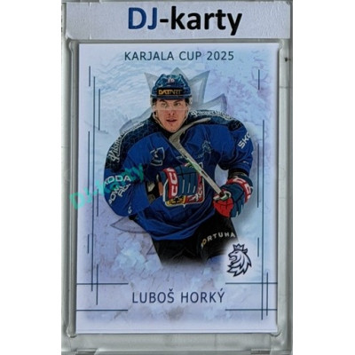 2025/26 Real Cards serie 1 #KC-07 Luboš Horký Karjala cup 2025/26