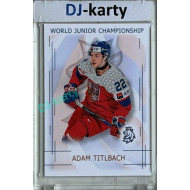 2025/26 Real Cards serie 1 #U20-22 Adam Titlbach World junior Championship U20 2025/26